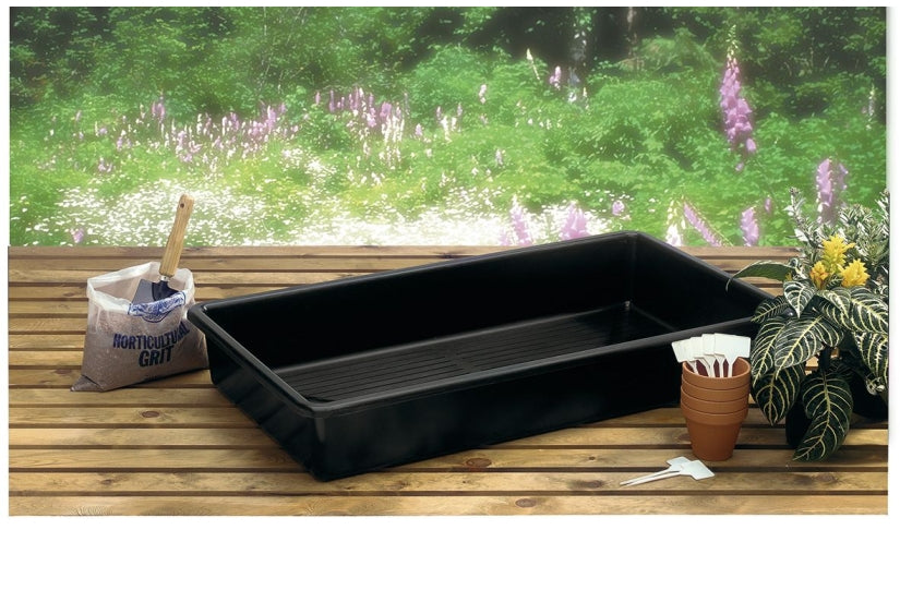 Garland Titan Garden Tray Black 65 Litres Capacity Seed Propagation 100x55x15cm