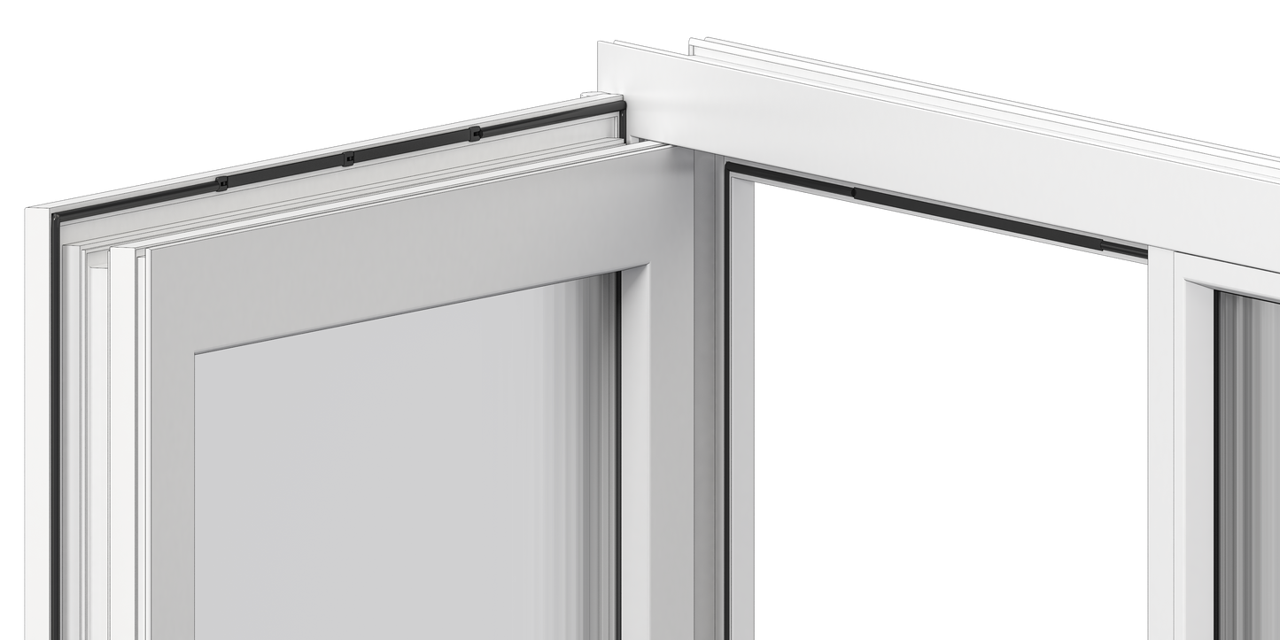 Window Trickle Vent - No Drill Trickle Vents with Filters ECO