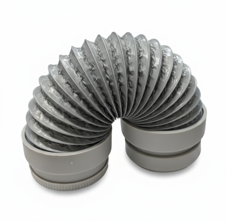 Radial flex connector and grille connector