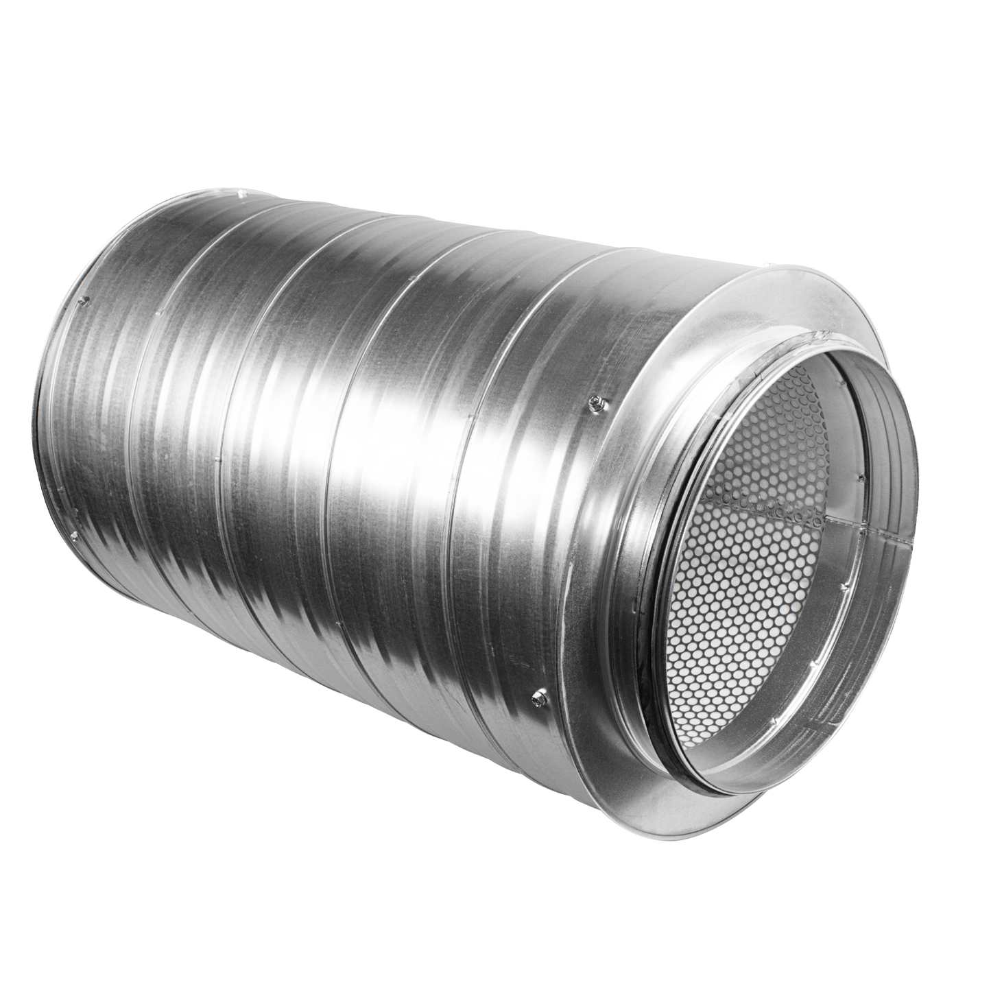 12" 315mm - Metal Ducting Inline Silencer Attenuator - 600mm