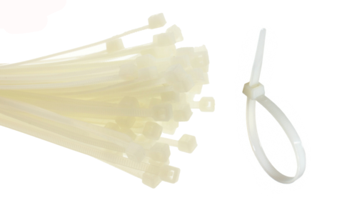 100 Or 50 Cable Ties Tie Wraps Nylon Zip Ties Strong Long Ducting Up To 160mm