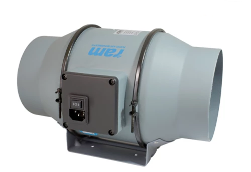 4" 5" 6" 8" RAM Inline Mixed Flow Fan UK Plug upto 840m3/hr