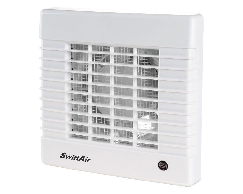 SAQ 4" 5" 6" PIR Sensor Timer Low Noise Quiet Extractor Shower Bathroom Fan