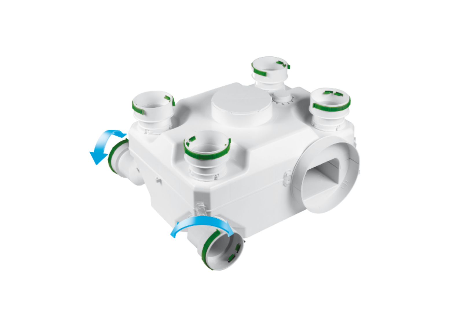 SVU MEV Multi-Room Extractor Humidity Fan Unit