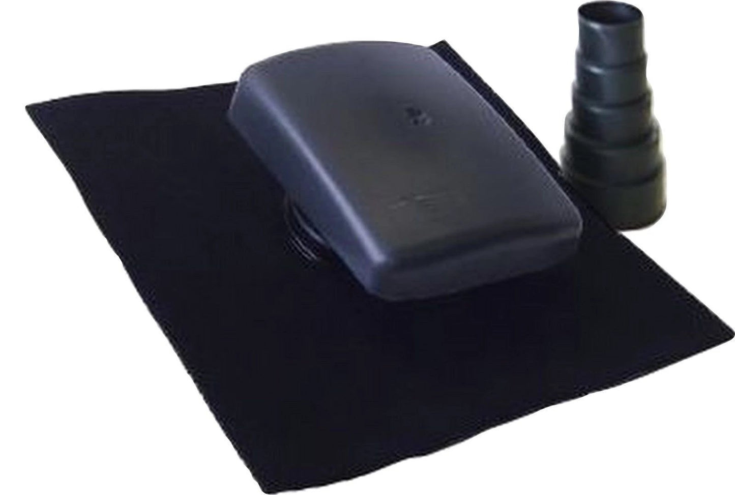 4" 5" 6" Universal Tiles Slates Flat Roof Cowl Grille Black