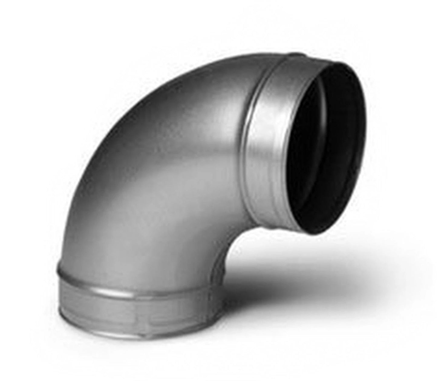 METAL Ducting 90 Degree Bend Connector Flexible Fan Hydroponics 4" 5" 6" 8" 10"