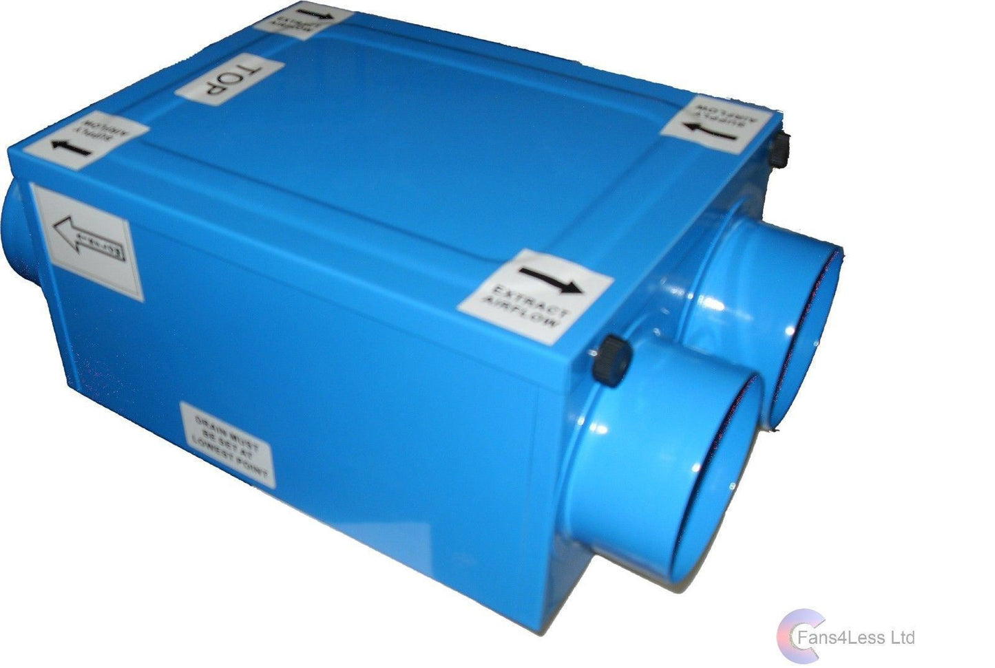 CFLO100 Heat Recovery Bathroom Fan Condensation ventilation complete 1 or 2 room