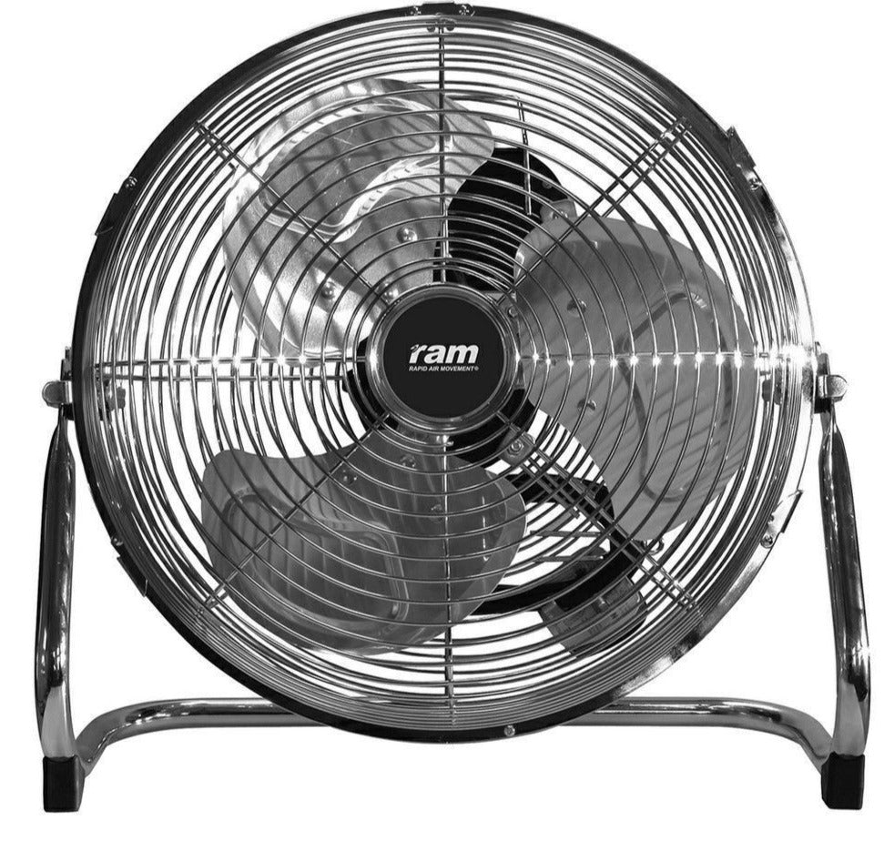 9" 12" 16" RAM Floor Air Circulator 2 & 3 Speed Quiet Fan