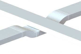 204x60 (5"/6") - Cross Over Duct Connector