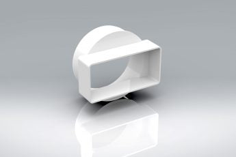 110x54 (4") - Short Flat to 4" Round