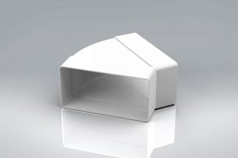 110x54 (4") - 45 Degree Horizontal Bend