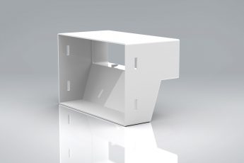 204x60 (5"/6") - Double Airbrick Adaptor