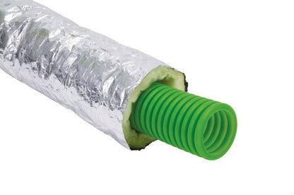 3" 80mm Radial - 75mm Insulated Duct Sleeve 10m or 3" 80mm Insulated duct 10m