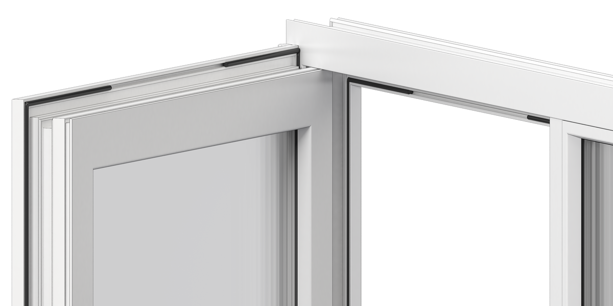 Window Trickle Vent - No Drill Trickle Vents with Filters ECO – Fans4less