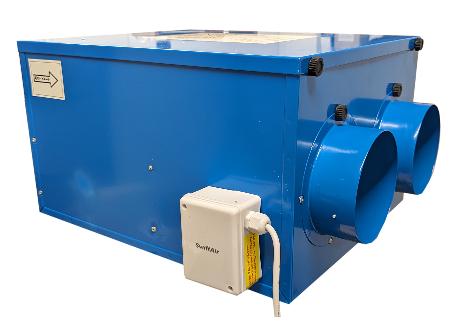 CFLO125 Whole House Heat Recovery Unit 200m3/hr Upto 75% Efficient 3 speed