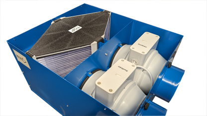 CFLO125 Whole House Heat Recovery Unit 200m3/hr Upto 75% Efficient 3 speed