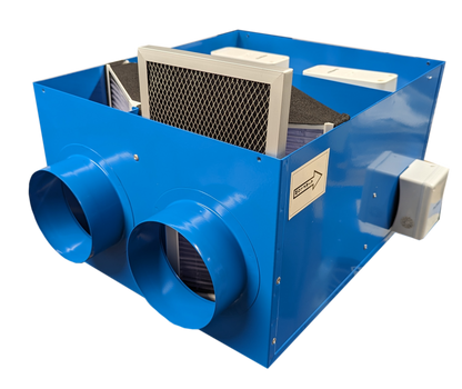 CFLO125 Heat Recovery Ventilation Condensation 5,6, 7 or 8 Rooms Complete Kit