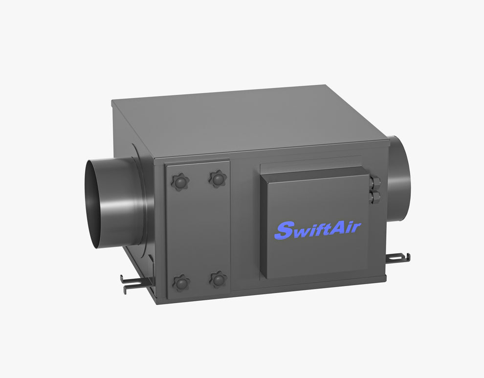 PIV - Positive Input Ventilation with Heater – Fans4less