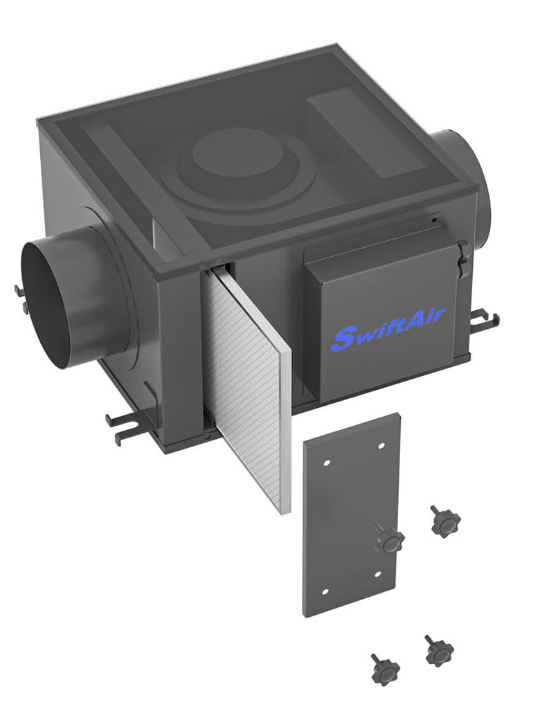 PIV - Positive Input Ventilation with Heater – Fans4less