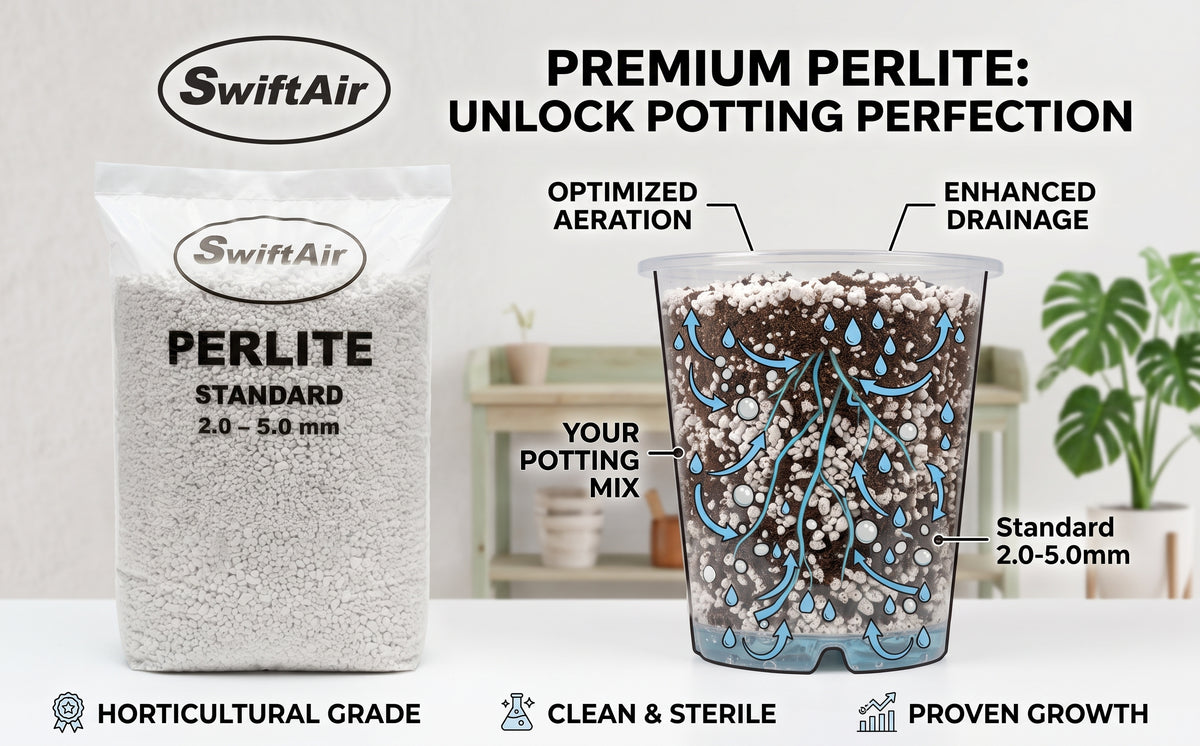 Perlite (Standard Grade) 2-5mm - 50L