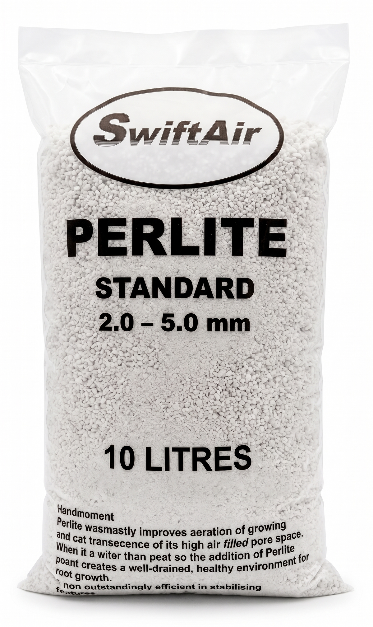 Perlite (Standard Grade) 2-5mm - 10L