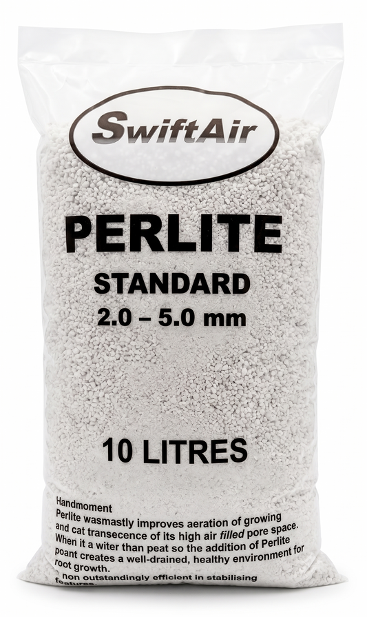 Perlite (Standard Grade) 2-5mm - 10L