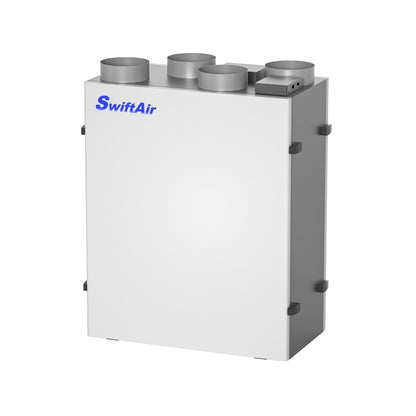 CFLO-EC240 Whole House Heat Recovery Unit 250m3/hr Upto 95% Efficient 3 speed