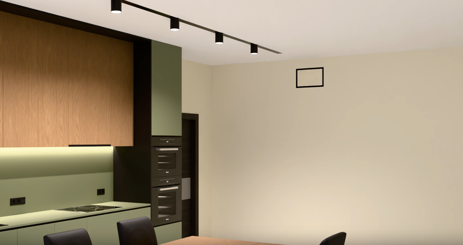 frameless invisible ventilation grille