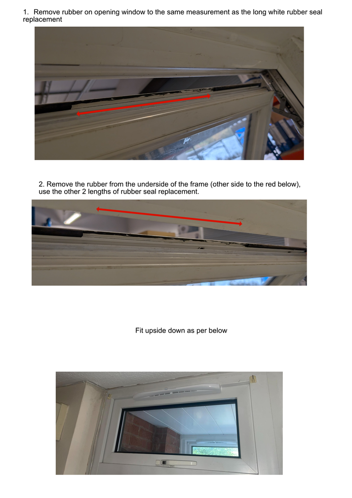 Window Trickle Vent - No Drill Trickle Vents with Filters ECO – Fans4less