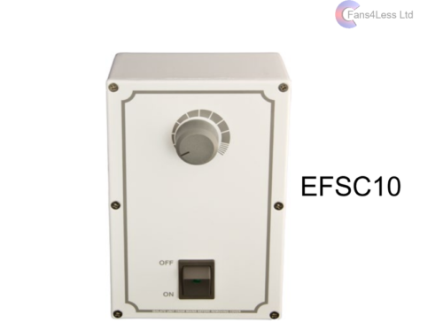 EFSC Electronic Speed Controllers Plate Kitchen Short Cased Fans 1.5 to 10amps