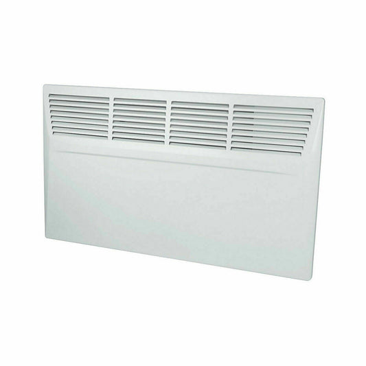Manrose Electric Panel Heater Programmable Timer Wall White 1kw 1.5kw 2kw
