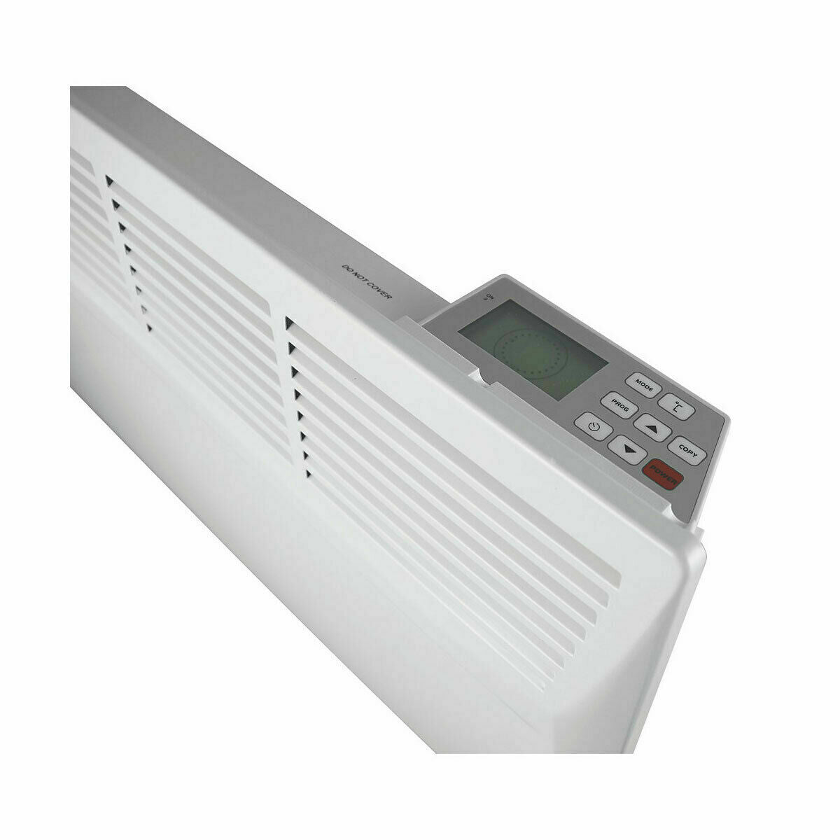 Manrose Electric Panel Heater Programmable Timer Wall White 1kw 1.5kw 2kw