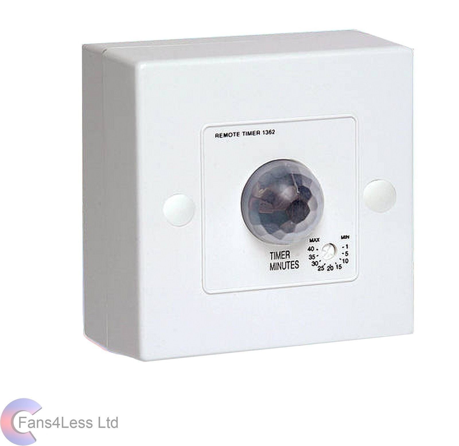 Manrose PIR + Timer 1362 Extractor Fan Condensation For Inline Fan Bathroom