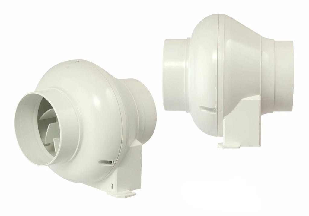 Manrose CFD200N In Line Centrifugal Fan with timer Std 4" 100mm CFD200 MAN50