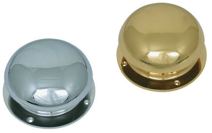 Polished Chrome Brass Bell Top Mushroom Vent Caravan Motorhome Marine Canal Boat