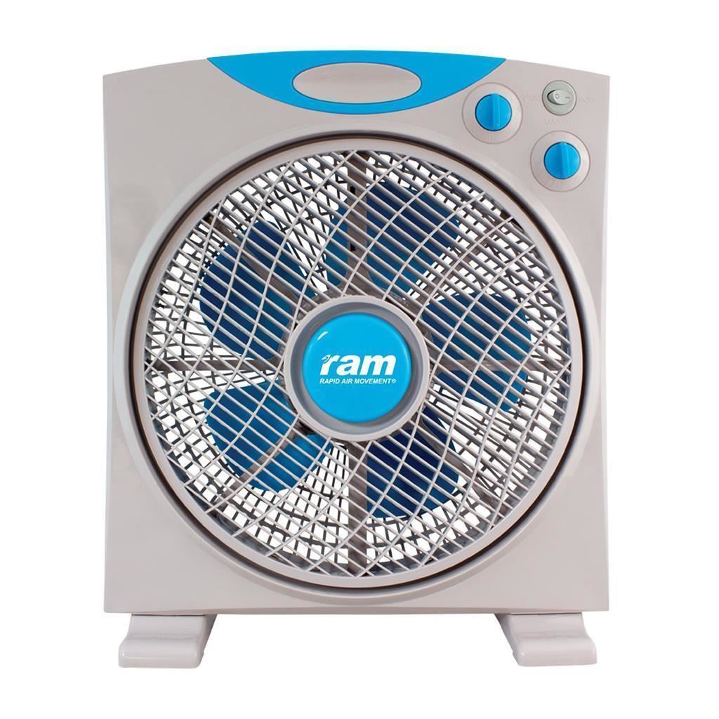 Ram 300mm Eco Fan 12" Fan 3 Speed Air Mover Oscillate Hydroponics Cooling Fan