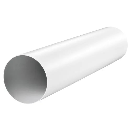 4" 5" 6" Round Plastic Duct Solid Duct Tube Pipe FULL LENGTHS