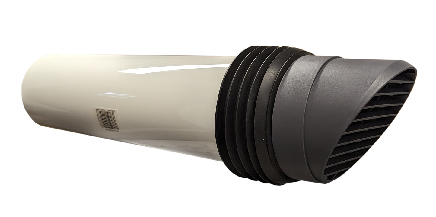 4" 100mm High Rise Vent Ducting External Grille (Highrise)