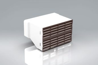 220x90 - Airbrick Adapter BROWN Grille