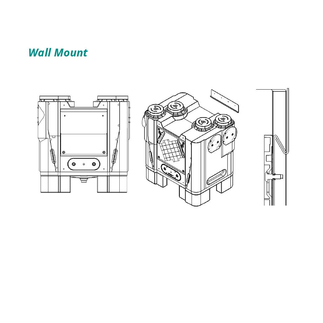 Brookvent 3.1 Heat Recovery Whole House Fan with Summer By Pass